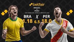 Brasil vs. Perú: horario, TV, pronósticos, estadísticas y clasificación