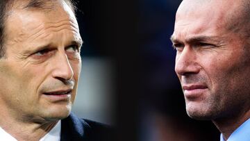 Allegri y Zidane.