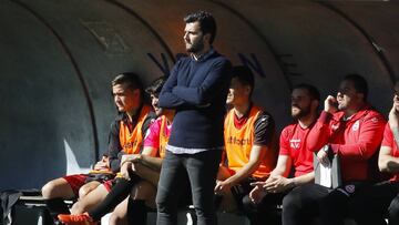 Banquillo del Unión Adarve, equipo de Segunda B