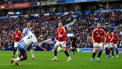 Brighton 2 - Manchester United 1: resultado, goles y resumen del partido