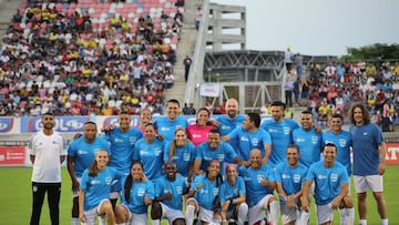 Carles Puyol en Barranquilla