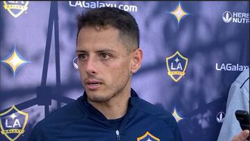 Chicharito habla tras su primer entrenamiento con LA Galaxy