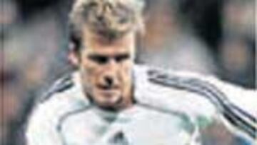 <b>Beckham.</b> El inglés tiene que romper los moldes del partido