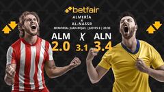 UD Almería vs. Al-Nassr: horario, dónde ver, pronósticos y estadísticas
