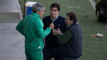 Setién, Haro y Catalán.