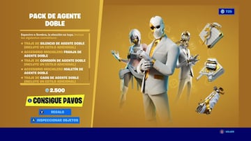 Un vistazo al contenido del Pack de Agente Doble