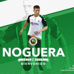 Noguera, al Racing de Santander, segunda salida del Numancia