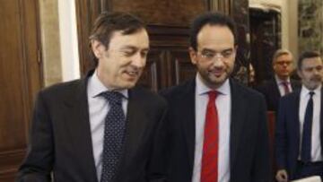 Rafael Hernando (PP) y Antonio Hernando (PSOE).