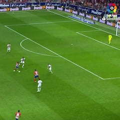 Calidad para regalar de Correa: jugada exquisita en el 1-0