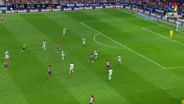 Calidad para regalar de Correa: jugada exquisita en el 1-0