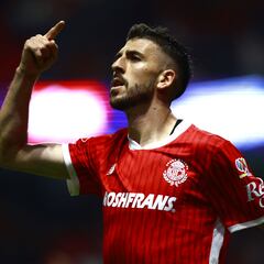 El goleador de Toluca, Paulinho, está solo a un 60 o 70% de su capacidad