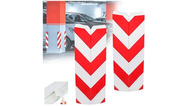 Evita los golpes en el coche con este protector de columnas para garaje