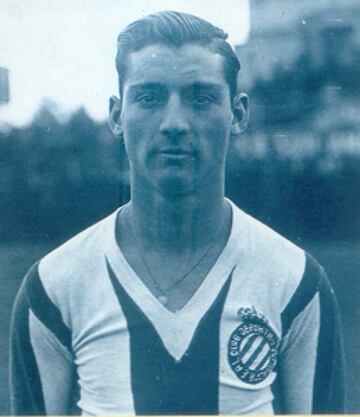 El jugador del Espanyol Crisanto Bosch fue expulsado el 31 de marzo de 1929 contra el Arenas en el minuto 81.