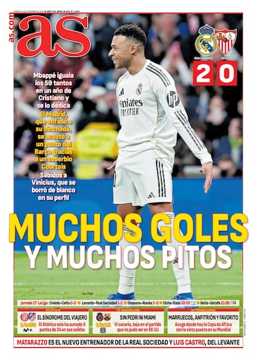 Las portadas de AS de diciembre