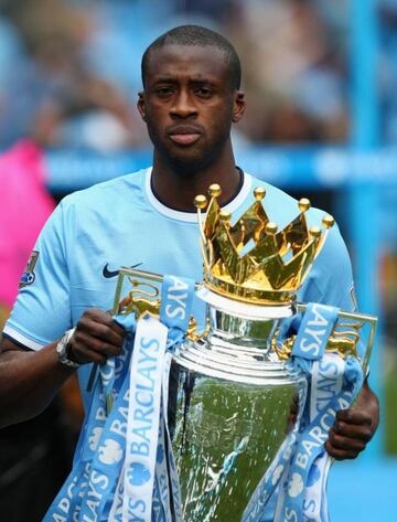 Yaya Toure was a key part of the title winning Manchester City side.