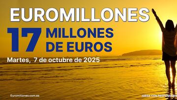 Euromillones: comprobar los resultados del sorteo de hoy, martes 7 de octubre