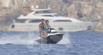 Cristiano Ronaldo and girlfriend Georgina Rodríguez on holiday