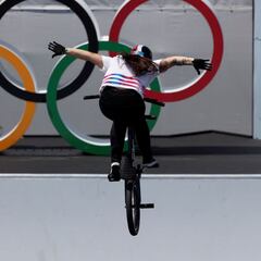 Macarena Pérez termina séptima en la final del BMX Freestyle