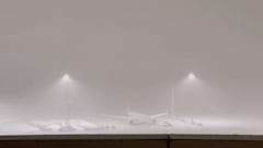 Real Madrid: The heavy snowfall that grounded team's plane for three hours