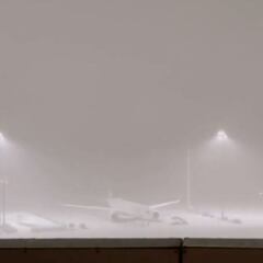 Real Madrid: The heavy snowfall that grounded team's plane for three hours