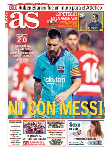 Las portadas de AS de septiembre