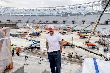 David Beckham dio por inaugurado oficialmente el año para el conjunto de las Garzas.

