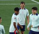 España se entrena sin Rodri ni Morata