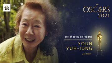 Youn Yuh-Jung, Mejor Actriz de Reparto.