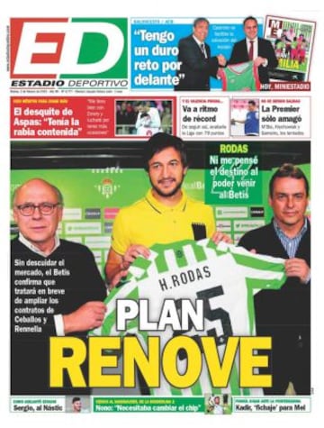 Portadas de la prensa deportiva