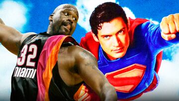 David Corenswet Superman vs Shaquille O'Neal