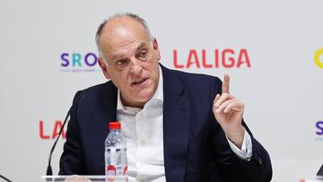 Javier Tebas, presidente de LaLiga.