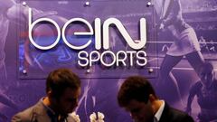 FILE PHOTO: Visitors are seen at the French TV channel &#039;beIN Sport&#039; stand during the Sportel in Monte Carlo October 8, 2014. Picture taken October 8, 2014.   REUTERS/Eric Gaillard/File Photo