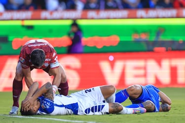 Pachuca tuvo el empate contra Cruz Azul, pero Barreto parecía su enemigo
