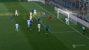 Junior Fernandes marcó dos goles en el triunfo del Dinamo Zagreb.