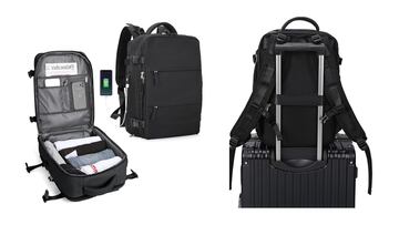 La mochila de viaje más vendida en Amazon incluye un puerto de carga USB