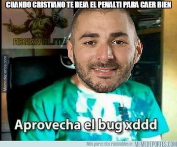 Benzema protagonista de los memes del Real Madrid-Alavés