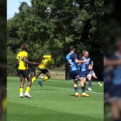 El primer gol de Yaser Asprilla en Watford