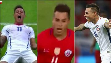 Estos fueron los 6 goles que anotó Edu Vargas un 18 de junio