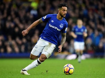 En octava posici¨®n est¨¢ el jugador del Everton, Theo Walcott con 32,7 km/h.