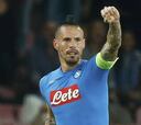 Hamsik, como loco por batir un gran récord de Maradona