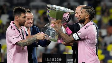 El astro argentino, Lionel Messi, tuvo un gran gesto con su compañero de equipo DeAndre Yedlin después de ganar el título de la Leagues Cup con Inter Miami.