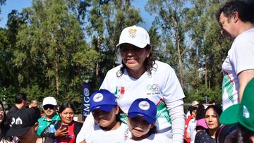 María José Alcalá, presidenta del COM, inauguró la Feria del Deporte 2023