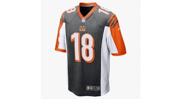 Si¨¦ntete como un tigre con la camiseta de los Cincinnati Bengals.
