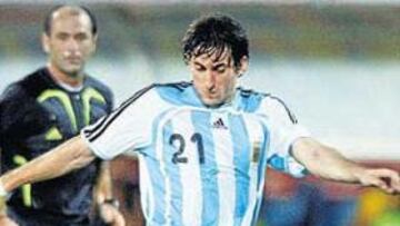 <b>CON ARGENTINA. </b>Diego Milito se encuentra disputando la Copa América en Venezuela.
