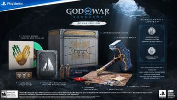 God of War Ragnarok shows its Jotnar, collector's and deluxe editions