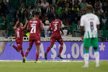 Atlético Nacional venció 3-1 a Deportes Tolima en el partido de ida de la gran final de la Liga BetPlay.