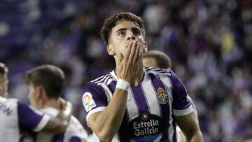 PHOTOGENIC/ 26/09/2021 VALLADOLID, CASTILLA Y LEÓN. FUTBOL. Partido de Segunda Division perteneciente a la jornada 07 entre Real Valladolid VS UD Alcorcon.
Álvaro Aguado.