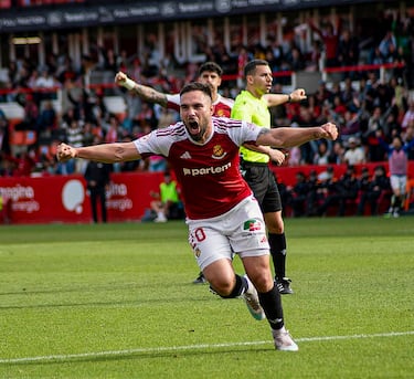 Migue Leal: “Mi aspiración es volver a Segunda y quiero que sea con el Nàstic”