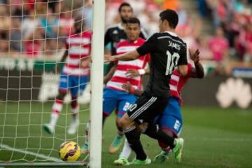 James Rodríguez marca el 0-4.