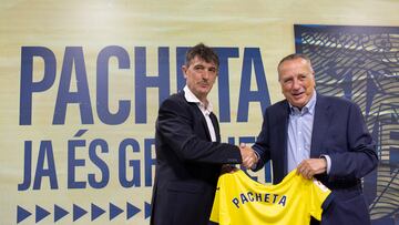 Presentaci¨®n de Jose Rojo Martin Pacheta como entrenador dsel Villarreal CF
